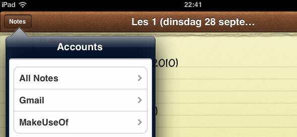 noterer app til iphone