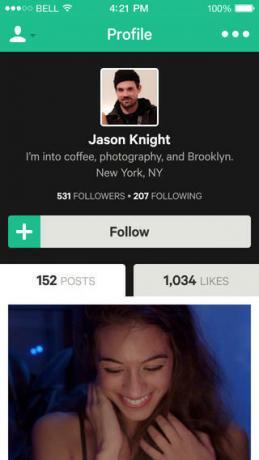 Vine follow