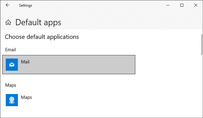 Windows 10 standardapps