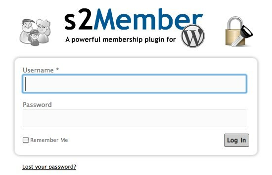 Sådan opretter du et websted, der kun er medlemskab, ved hjælp af WordPress 05 Ny login-interface