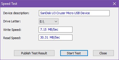 5 apps til kontrol af dit USB-flashdrevs hastighed i Windows test usb-drevhastighed usbdeview