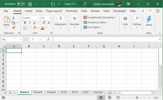 Excel rulle fanepunkter