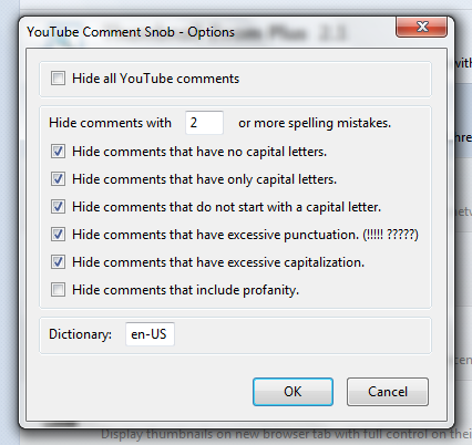 YouTube addon til firefox