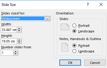 Sådan ændres størrelsen på dine lysbilleder i brugerdefineret PowerPoint powerpoint-størrelse