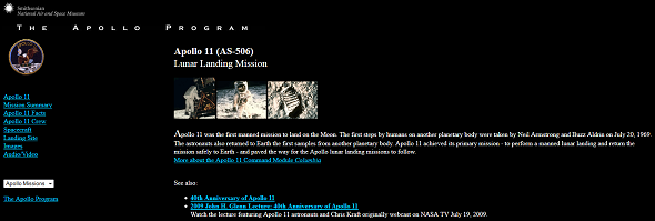 Lær om Neil Armstrong & The Apollo 11 Moon Landing On The Web smithsonian apollo 11