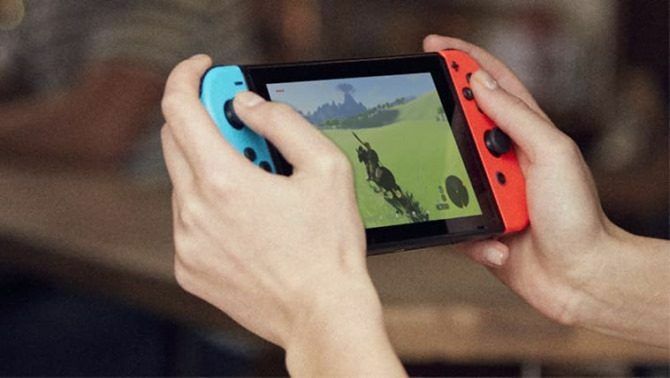 Nintendo Switch håndholdt tilstand