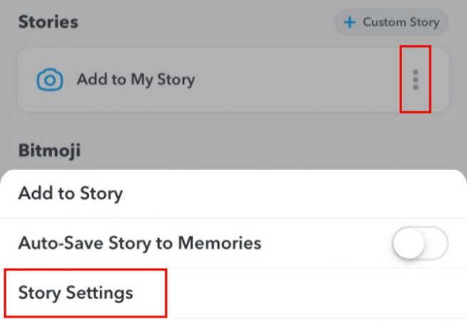 Sådan blokeres en person på Snapchat Story-indstillinger