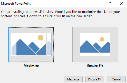 Sådan ændres størrelsen på dine lysbilleder i PowerPoint powerpoint-størrelse