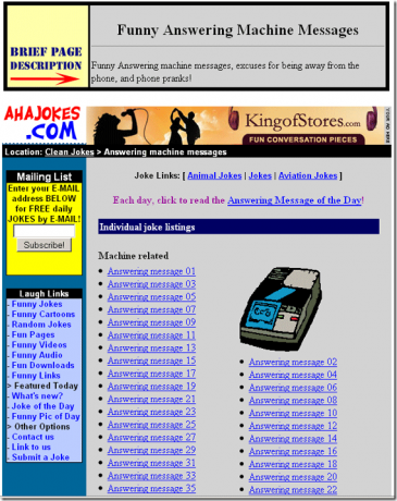 download sjove telefonsvarer