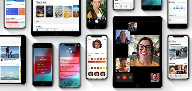 iOS 12 til iPhone og iPad