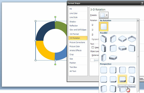 PowerPoint-kunst: Sådan opretter du en 3-D cirkel for at vise en cyklisk proces ppt 3d cirkel07