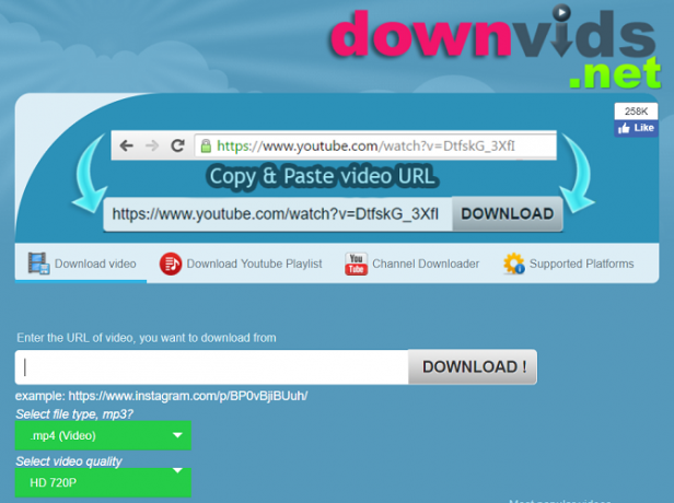 downvids startside