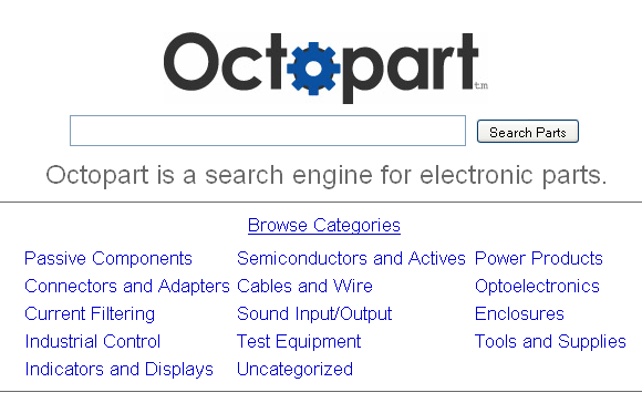 elektronik dele søgning