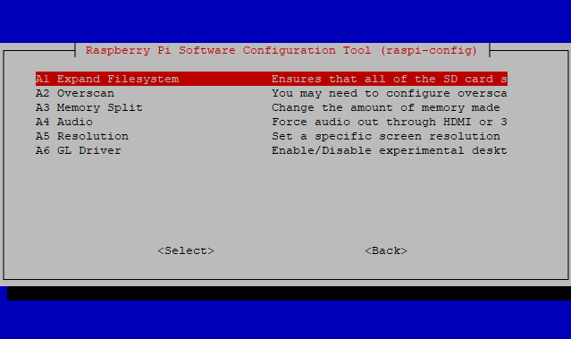 Udvid filsystemet på Raspberry Pi