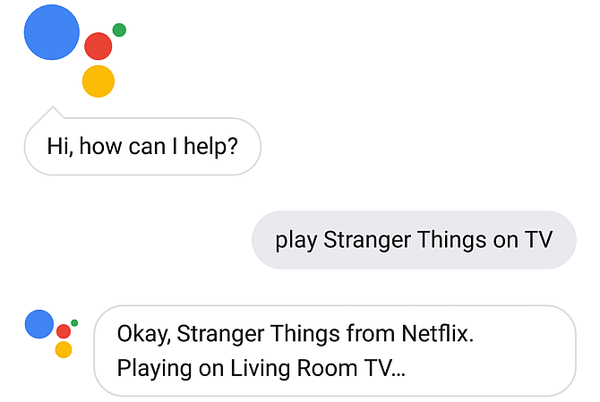 Google Assistant Afspil på tv