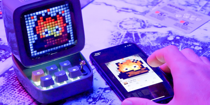 Den sødeste højttaler, du nogensinde har set: Divoom Ditoo ditoo indlæser pixelkunst fra din telefon