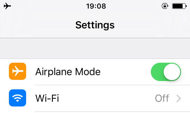 Airplane-mode-iPhone