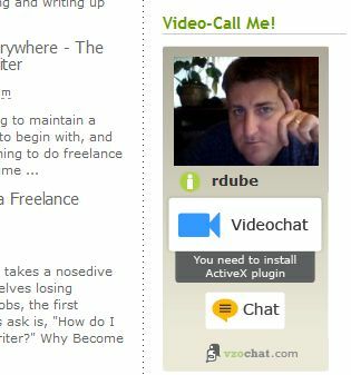 videochat-widget til blog