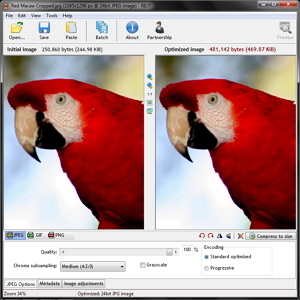 software til optimering af billeder