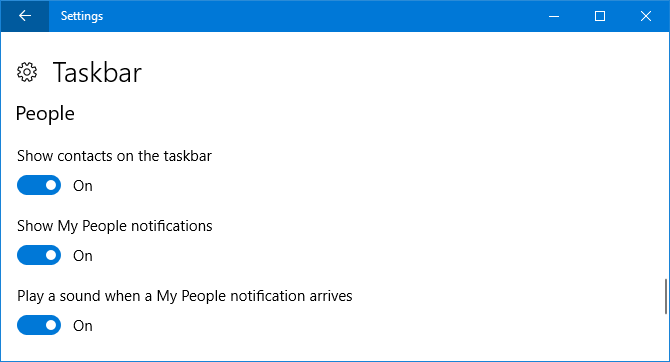 Sådan bruger du den nye Windows 10 People-funktion i proceslinjen