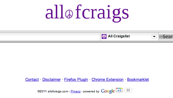 søg i hele craigslist