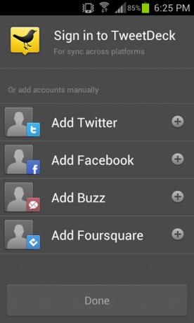 Android tweetdeck