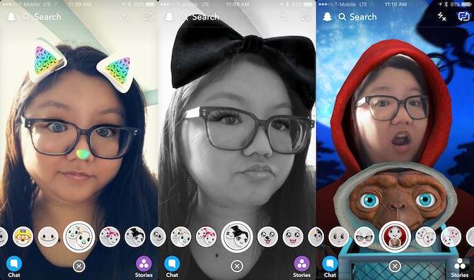 snapchat skjulte filtre låses op
