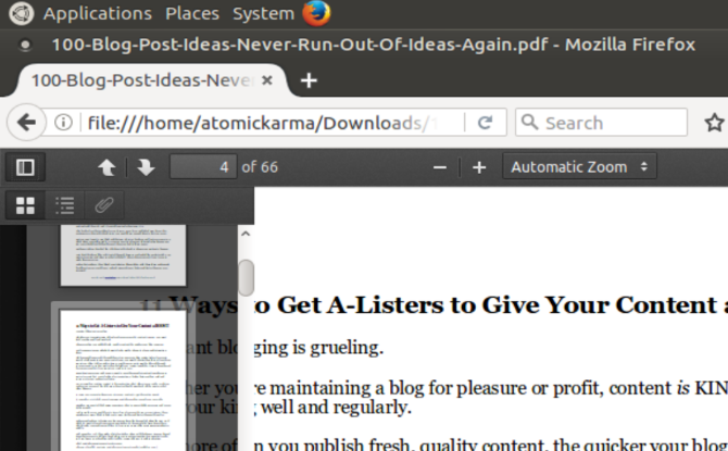 7 bedste Linux PDF-seere - Og Adobe Reader er blot en af ​​dem muo linux pdf apps browser