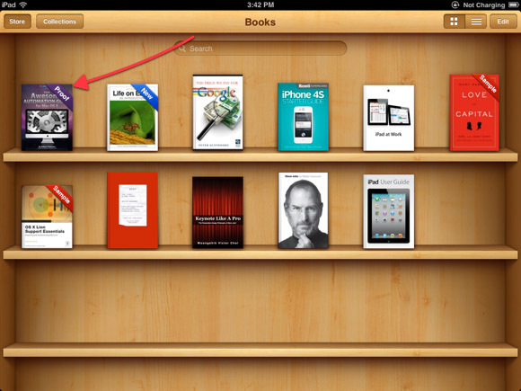 Sådan skriver du din første bog i iBooks Forfatter ibooks forfatter 21