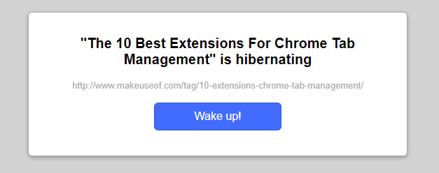 De 10 bedste udvidelser til fane i Chrome Tab-dvaletilstand