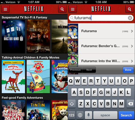 netflix til iphone