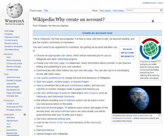 Wikipedia register