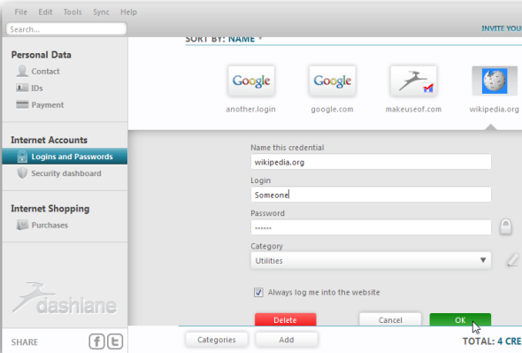 Dashlane - En glat ny adgangskodemanager, formularfylder & Online Shopping Assistant skærmbillede 20