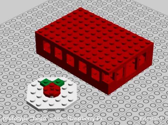 Raspberry Pi - En kreditkortstørrelse ARM-computer - din til kun $ 25 lego etui1