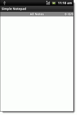 Sikker og virkelig enkel noteoptagelse med Simple Notepad [Android 2.2+] enkel notepad01