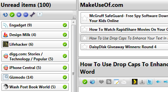 Desktop Google Reader