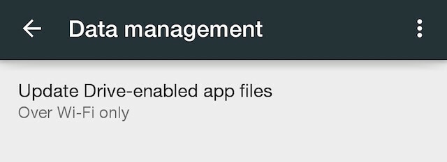 Google-Indstillinger-Data-Management-Drive-App-filer