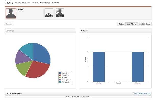 Net-Nanny-Rapportering-Screenshot