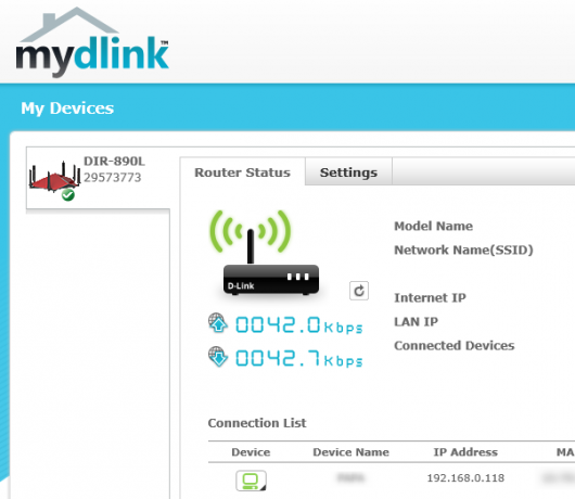 mydlink-interface