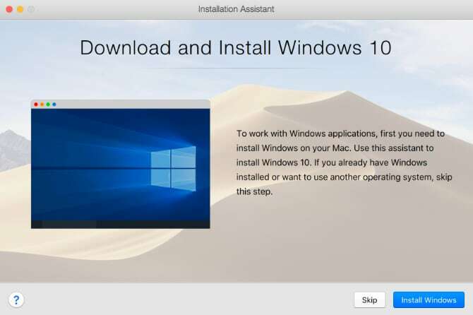 Paralleller kan downloade Windows 10 til dig