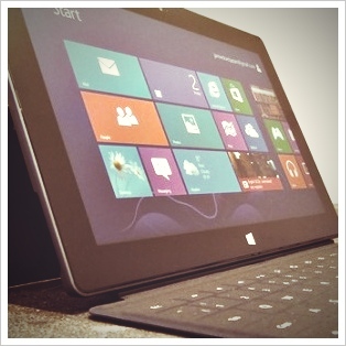 Microsoft Surface Tablet Review og Giveaway microsoft overflade rt tablet