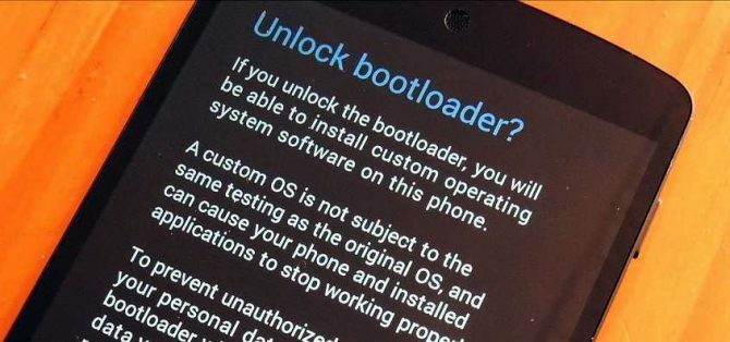 lås op bootloader på Android