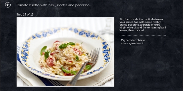 Muo-W8-app review-jamie-oliver-opskrifter-risotto