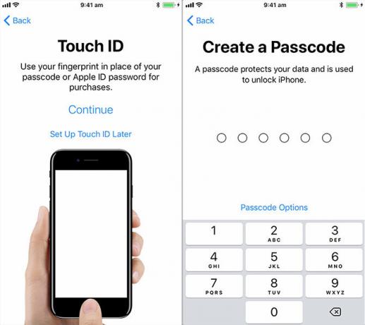 En komplet begyndervejledning til iOS 11 til iPhone og iPad-adgangskode touchid