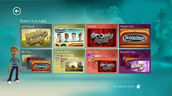 kinect sjove laboratorier