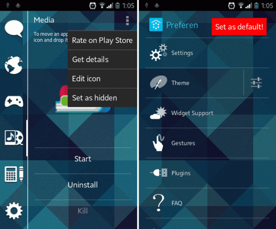 android-Smart-launcher-avanceret