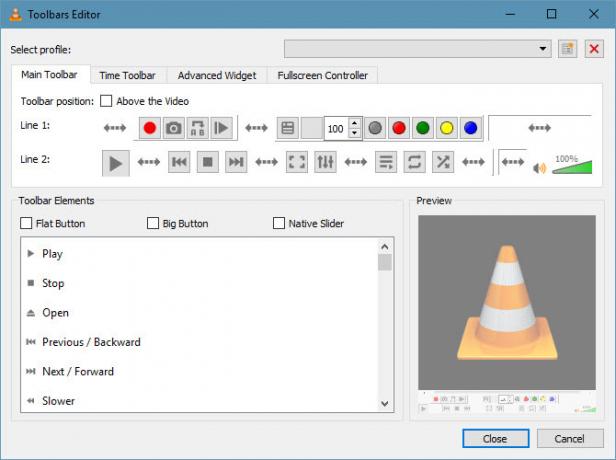 VLC-interface-editor