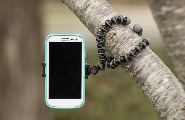 bedst-telefon-stativ-Gorillapod-hugging