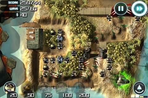 De bedste iPhone Tower Defense Games 2009 + Giveaway sentinel3