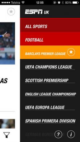 De eneste apps, du skal følge for fodbold 2013/14 på din iPhone espnuk3